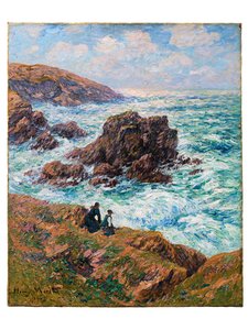 Clohars tengerpartja, Finistère, 1908