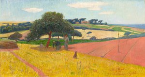 Les Chaumes in Guidel, 1891. alkotó: Henry Moret
