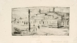 Randers vasútállomása alkotó: Henry Nielsen