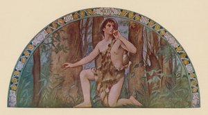 Milton: Comus (színes litográfia)