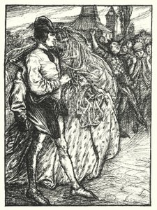 Shakespeare-dal: „A szűzhártya népe minden városban” (litho) alkotó: Henry Ospovat