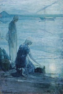 Mózes a bikavárban alkotó: Henry Ossawa Tanner