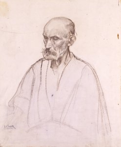 Tanulmány a tanítvány Péter számára alkotó: Henry Ossawa Tanner