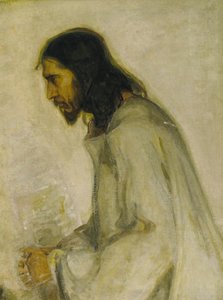 A Megváltó, kb. 1900-1905. alkotó: Henry Ossawa Tanner