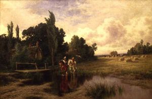 Across the Stream (olaj, vászon)
