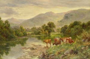 Church Pool, Bettws-y-coed (olaj)