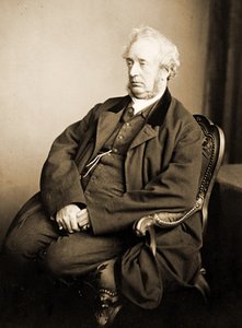 Dr. Hugh Welch Diamond portréja, 1869 (szepia fotó)