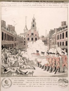 A bostoni mészárlás, 1770. március 5. alkotó: Henry Pelham