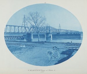 C.M. & St. Louis P. RR Bridge at Sabula, Ia.