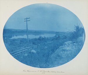 A Wagon Roadról S. St. Paulnál, Minn. A folyásirányban lefelé nézve