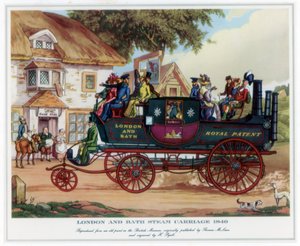 London és Bath gőzkocsi, 1840, 1800-1840.