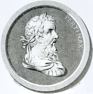 Pertinax portréja, "A Szent Római Birodalom hanyatlásának és bukásának története", Edward Gibbon, 1808