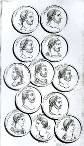 Római császárok portréi, „A Római Birodalom hanyatlásának és bukásának története”, II. kötet, 50. oldal, Edward Gibbon, 1808