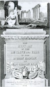 A Római Birodalom hanyatlásának és bukásának története, Edward Gibbon, 1. kötet, 1808.