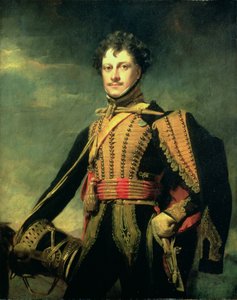 Sir John James Fraser alezredes huszáregyenruhában