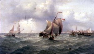 Holland rózsaszín a mólóról
