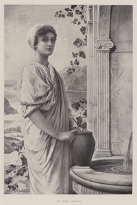 A Tavasznál alkotó: Henry Ryland