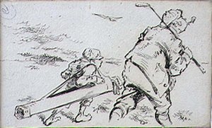 The Bumbling Golfer, illusztráció a 