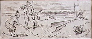 The Guided Golfer, illusztráció a 