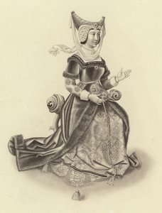 Constancia Lancaster hercegnője, John Of Gaunt felesége alkotó: Henry Shaw