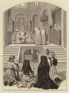 Elevation of the Host, date about 1500  alkotó: Henry Shaw