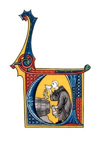 Kezdő U betű, 14. század eleje, 1843.