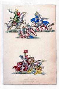Lovagok harca, c1260, 1843.