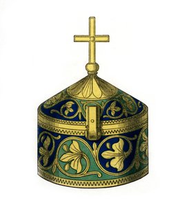 Pyx, 12. század, 1843. alkotó: Henry Shaw