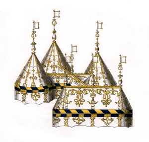 Sátorterv, 16. század, 1843. alkotó: Henry Shaw