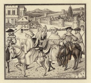 The Canterbury Pilgrimage  alkotó: Henry Shaw