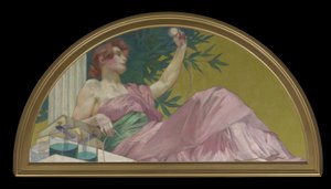 Az elektromosság múzsája, 1893 alkotó: Henry Siddons Mowbray