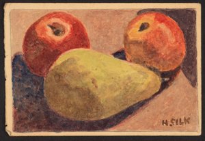 Alma és körte, 1930 körül