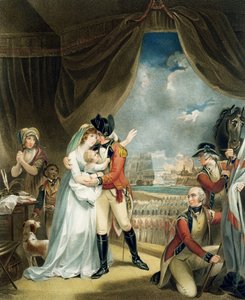 Háború, vésette John Whessell (kb.1760-1823), kocsma. szerző: T. Simpson és Darling und Thompson, 1798 (stipple-metszet) (125539-es pár)