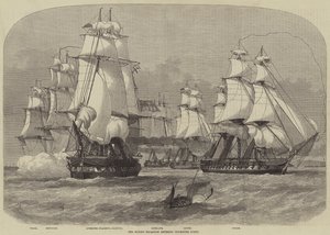 A repülő osztag belép a Plymouth Soundba alkotó: Henry Spernon Tozer