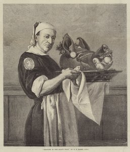 Behozva a vadkan fejét alkotó: Henry Stacey Marks