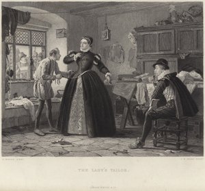 A hölgy szabója alkotó: Henry Stacey Marks