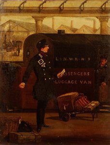 Őr, L & N-W. R. Csomagszállító furgon alkotó: Henry Thomas Alken