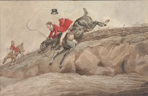 „Megtenni a dolgot: és a dolog megtörtént:” a lefelé ugrás végrehajtása alkotó: Henry Thomas Alken