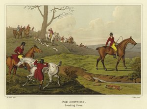 Rókavadászat (chromolitho)