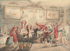 Rókavadászat: A köszöntő alkotó: Henry Thomas Alken