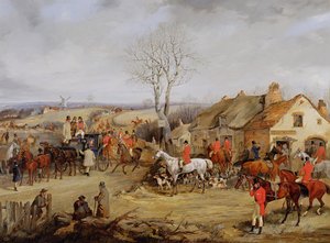 Vadászjelenet, a találkozó alkotó: Henry Thomas Alken