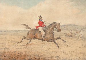 „Nehézségekkel lovagolni” alkotó: Henry Thomas Alken