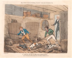 Tizenkét darabból álló sorozat [Jelenetek George mester életéből] alkotó: Henry Thomas Alken