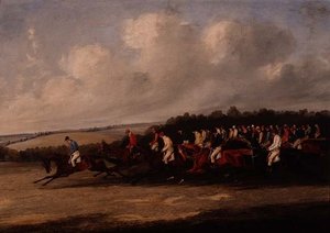 A derbi kezdete alkotó: Henry Thomas Alken
