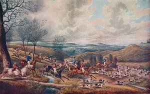 Az őzbak hajsza, 1834 alkotó: Henry Thomas Alken
