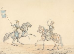 Két török lovas alkotó: Henry Thomas Alken