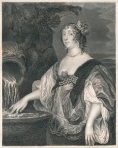 Lucy Percy, Carlisle grófnője, 1635-1637, 19. század eleje-közepe. alkotó: Henry Thomas Ryall