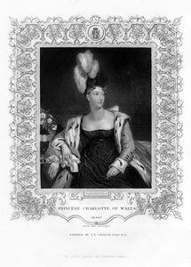 Charlotte Augusta walesi hercegnő, 19. század.