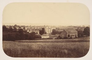 Hever Castle, Kent, 1857. alkotó: Henry Thomas Wood