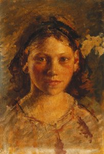 Egy lány feje alkotó: Henry Tonks